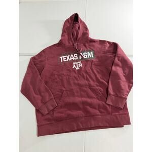 Texas A&M Men’s Hoodies Maroon and White Size XL long sleeve